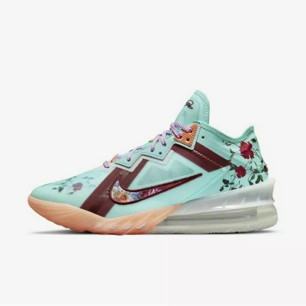 Nike Lebron 18 Low X Mimi Plange Daughters Floral CV7562 400